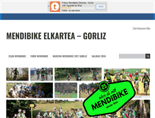Tablet Screenshot of mendibike.net